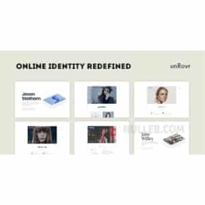 UnRovr Animated vCard WordPress Theme