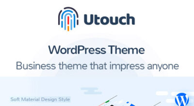 Utouch Startup – Multi Purpose Business and Digital Technology WordPress Theme