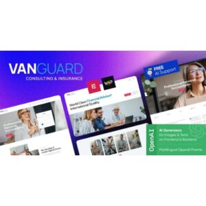 Vanguard Consulting & Insurance WordPress Theme