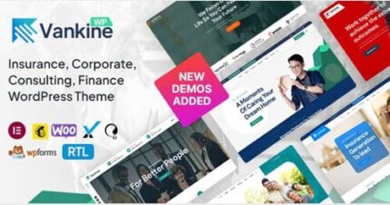 Vankine – Insurance & Consulting Business WordPress Theme