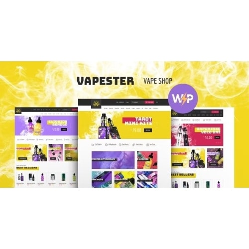 Vapester | Cigarette Store & Vape Shop WooCommerce Theme Vapester | Cigarette Store & Vape Shop WooCommerce Theme - Image 1
