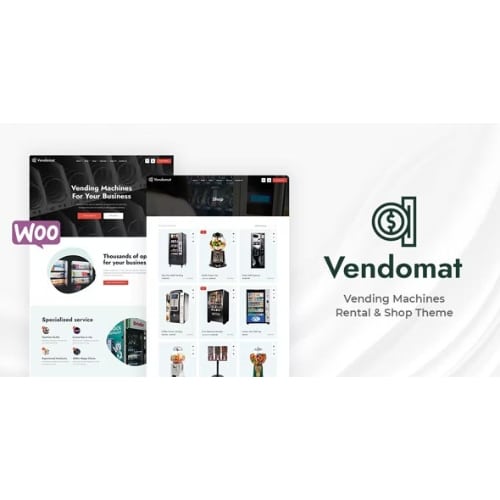Vendomat - Vending Machines WooCommerce Theme Vendomat - Vending Machines WooCommerce Theme - Image 1