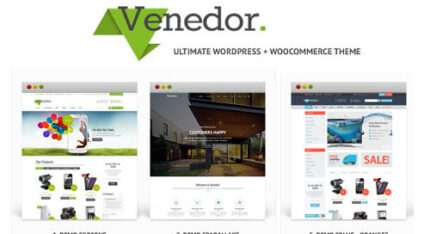 Venedor – WordPress + WooCommerce Theme