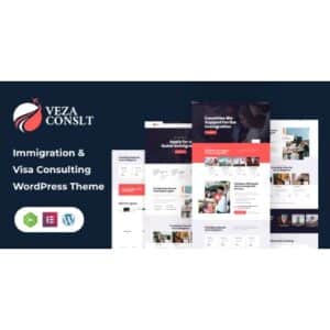 Vezaconslt immigration and Visa Consulting WordPress Theme
