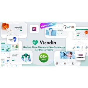 Vicodin Medical Store WordPress Theme