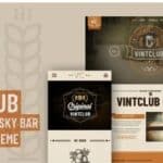 VintClub - A Pub and Whisky Bar WordPress Theme