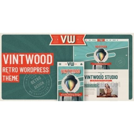 VintWood - a Vintage, Retro WordPress Theme