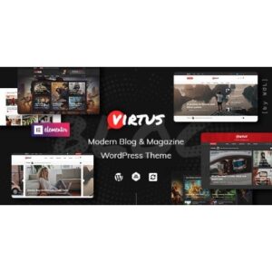 Virtus Modern Blog & Magazine WordPress Theme