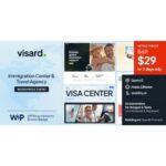 Visard - Immigration Center & Travel Agency WordPress Theme