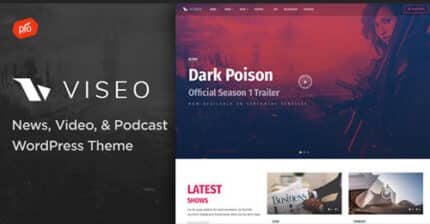 Viseo – News, Video, & Podcast Theme