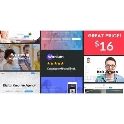 Wanium - A Elegant Multi-Concept Theme