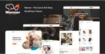 Wanzor Pet WordPress Theme