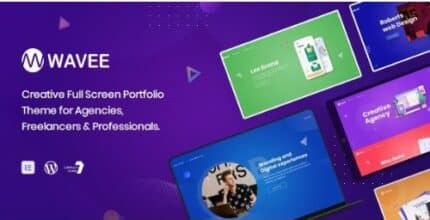 Wavee - Creative Portfolio WordPress Theme