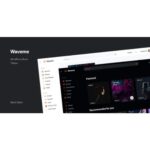 Waveme - Music Platform WordPress Theme