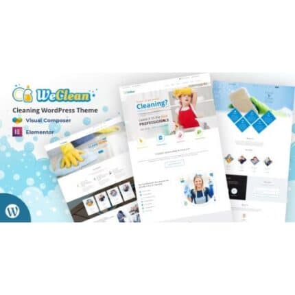 We Clean - Cleaning WordPress