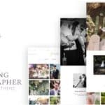 Wedding Photographer WordPress Theme - Vivagh