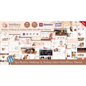 Wellnez – Beauty Spa & Wellness Salon WordPress Theme