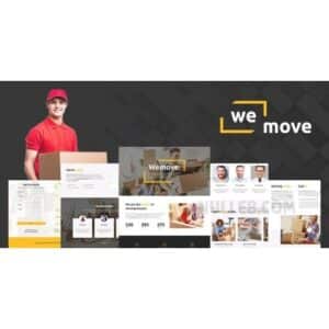WeMove Home Moving & Logistic WordPress Theme