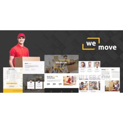 WeMove - Home Moving & Logistic WordPress Theme