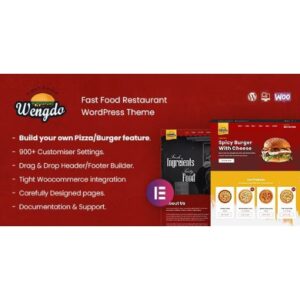 Wengdo Fastfood WordPress Theme