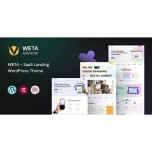 WETA SaaS Landing WordPress Theme