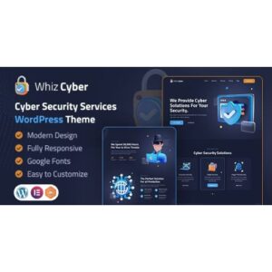 WhizCyber | Cyber Security WordPress Theme