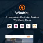 Windfall – Electrician Services WordPress Theme