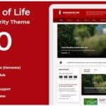 Wisdom Of Life: NGO and Charity Theme
