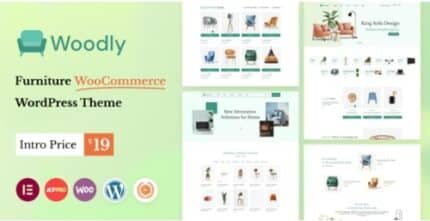 Woodly - Animated Furniture WooCommerce Theme