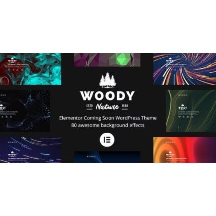 Woody - Elementor Coming Soon WordPress Theme