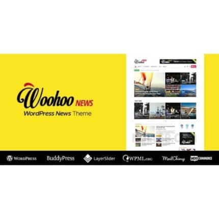 WooHoo - Newspaper Magazine News BuddyPress AMP