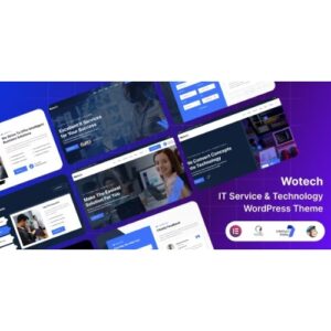Wotech IT Service & Business WordPress Theme
