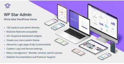 WP Star - White Label WordPress Admin Theme