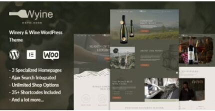 Wyine - Wine Shop Theme