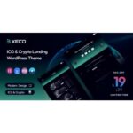 Xeco - ICO & Crypto Landing WordPress Theme
