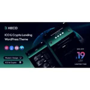 Xeco ico & crypto landing wordpress theme