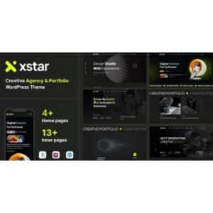 Xstar creative agency & portfolio wordpress theme