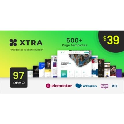 XTRA - Multipurpose WordPress Theme