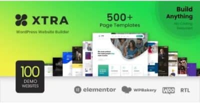 Xtra wordpress website builder + rtl