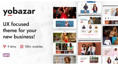 Yobazar – elementor fashion woocommerce theme