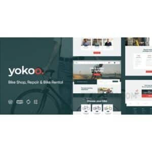 Yokoo bike shop & bicycle rental wordpress theme
