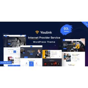 Youlink broadband & internet services wordpress theme
