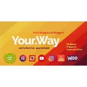 Yourway | multi concept blog wordpress theme