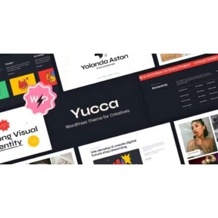 Yucca - WordPress Theme & Personal Portfolio for Creatives