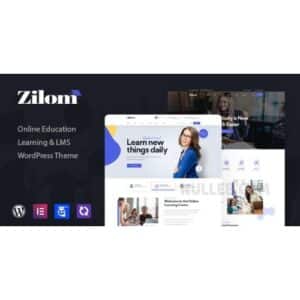 Zilom online education learning wordpress theme