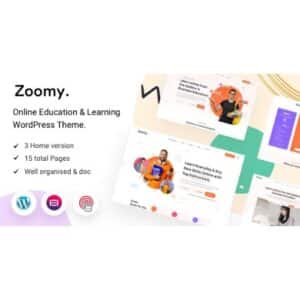 Zoomy lightweight lms & education wordpress theme