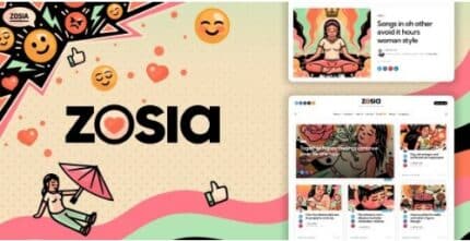 Zosia - Personal WordPress Blog Theme