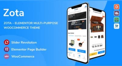 Zota – elementor multi purpose woocommerce theme