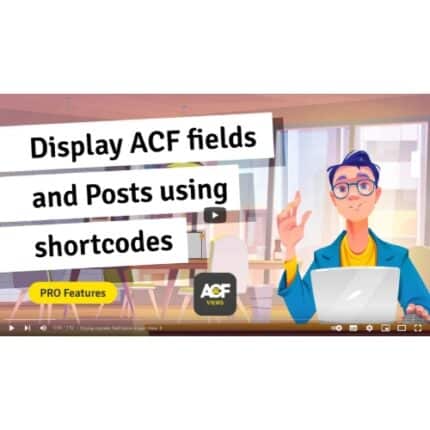 Acf views pro
