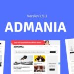 Admania 2 5 3 adsense wordpress theme with gutenberg compatibility